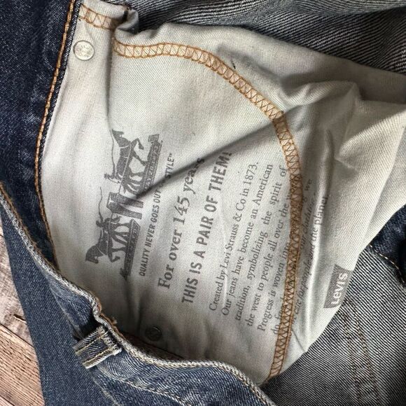 NWT Levi's Men's Big & Tall 550 Relaxed Fit Jeans | Size 46x32 - Picture 7 of 9